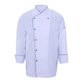 Likralı Premium Aşçı Ceketi Beyaz - Pötikare