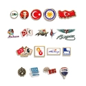 MALDİV ÖZEL DÖKÜM VE DOMEKS BASKILI ROZETLER