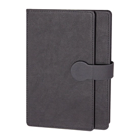 SARAY SİYAH TARİHSİZ DEFTER (15X21 CM)