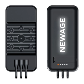 ÇİRİŞ 10.000 MAH SİYAH WIRELESS STANDLI POWERBANK