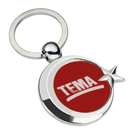 AYYILDIZ ÇİFT YÖN METAL ANAHTARLIK