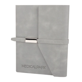 MOGAN GRİ TARİHSİZ DEFTER (15x21 CM)