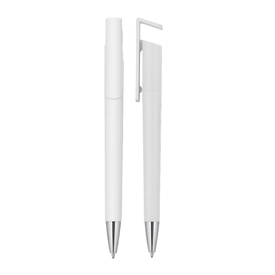 ECEABAT BEYAZ PLASTİK TÜKENMEZ KALEM 