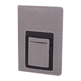 MEŞRUTİYET GRİ TARİHSİZ DEFTER (15X21 CM)