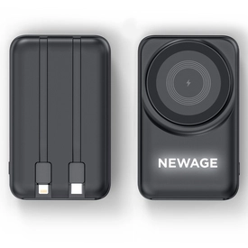 KÜÇÜKLER 10.000 MAH SİYAH MAGSAFE  ve  WIRELESS POWERBANK