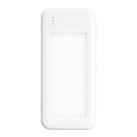 GÖKPINAR BEYAZ 10000 MAH LED AYDINLATMALI POWERBANK