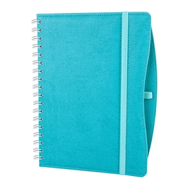 İVEDİK TURKUAZ SPİRALLİ TARİHLİ AJANDA (17X24 CM)