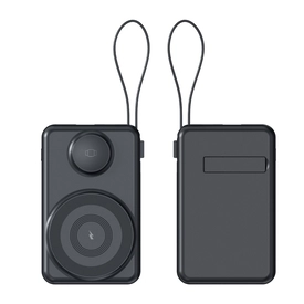 KAYABEYİ 10.000 MAH SİYAH MAGSAFE  ve  WIRELESS POWERBANK