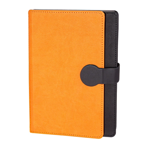 SARAY TURUNCU TARİHSİZ DEFTER (15X21 CM)