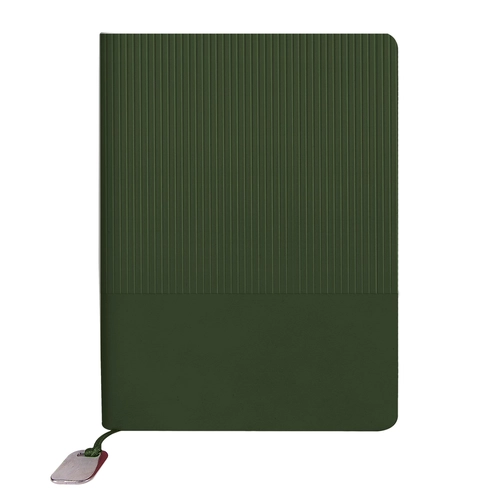 DİKMEN YEŞİL TARİHSİZ DEFTER (15X21 CM)