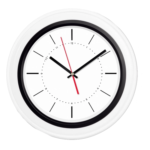 BENDİS509 SİYAH-BEYAZ BRİSTOL KADRAN DUVAR SAATİ (400 MM)