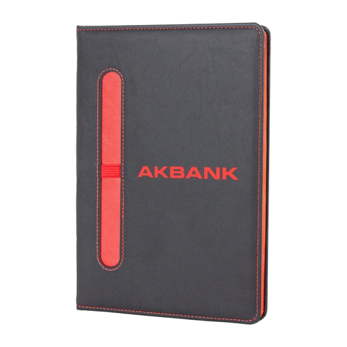 EYMİR KIRMIZI TARİHSİZ DEFTER (15x21 CM)