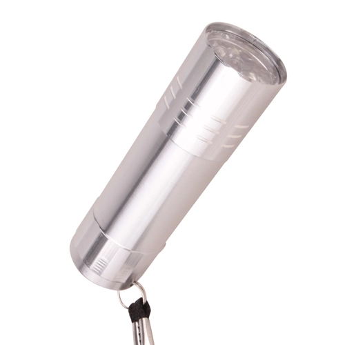 KANARYA GÜMÜŞ 9 LED EL FENERİ