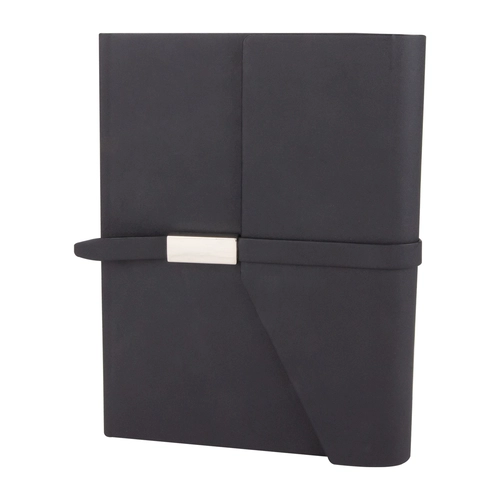 MOGAN SİYAH TARİHSİZ DEFTER (15x21 CM)